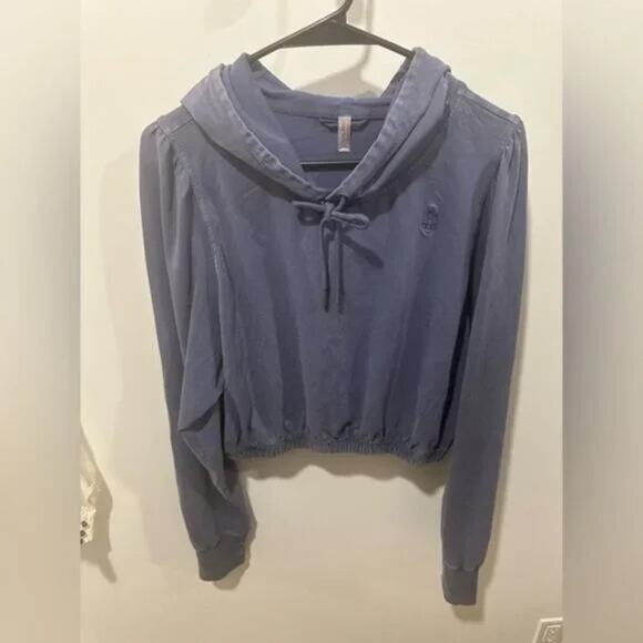 FP Movement by Free People Slate Blue Hoodie - Picture 1 of 5